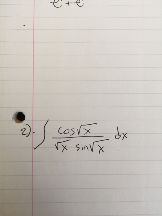 integration of root x sin x