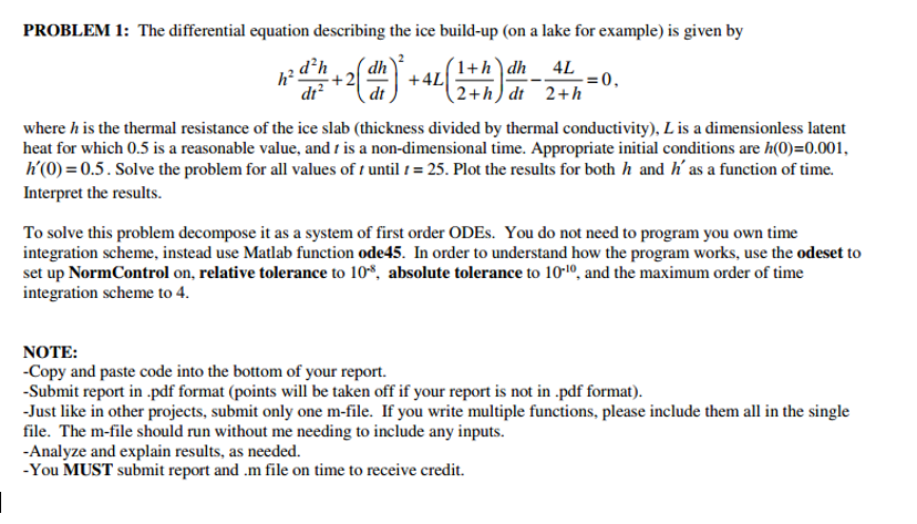 the-differential-equation-describing-the-ice-build-up-chegg