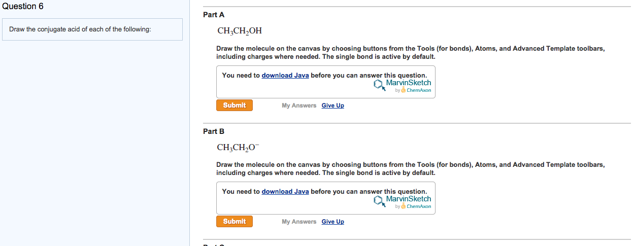 Solved Draw the conjugate acid of each of the following | Chegg.com