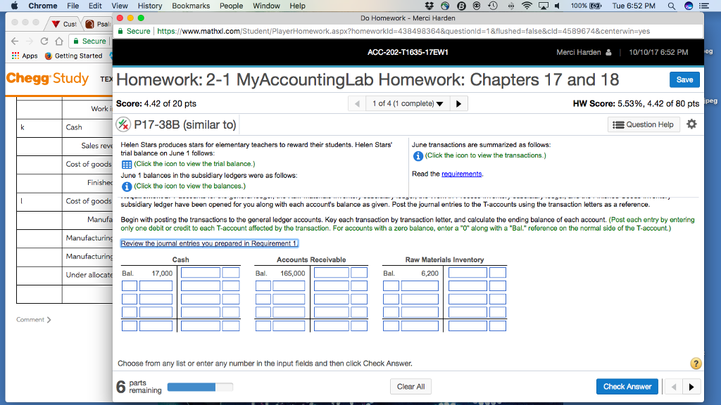 Solved i Chrome File Edit View History Bookmarks People