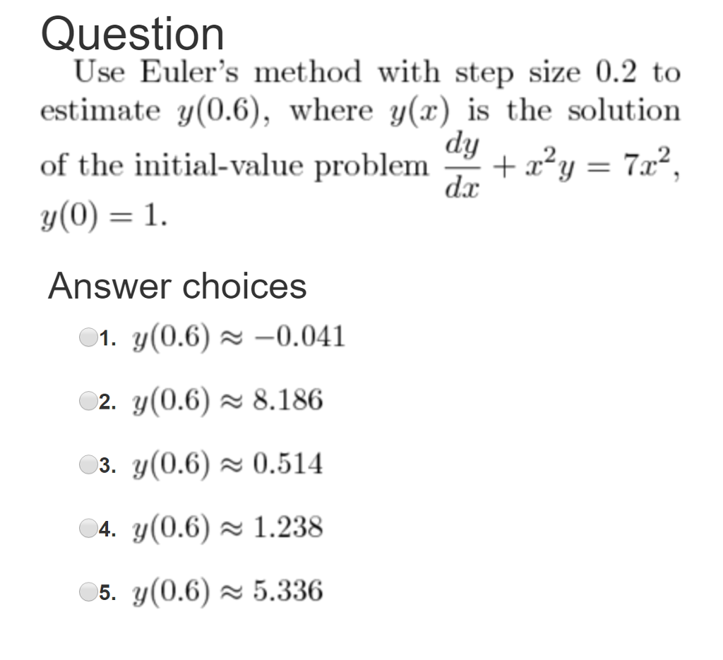 how to solve a estimate problem
