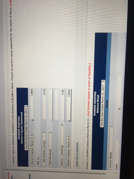 Solved The trial balance columns of the worksheet for Dixon | Chegg.com