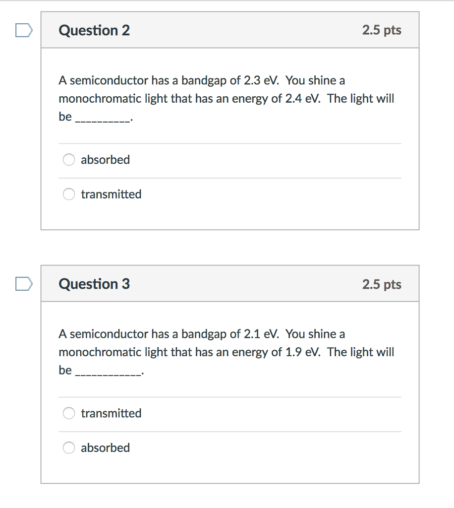 solved-a-semiconductor-has-a-bandgap-of-2-3-ev-you-shine-a-chegg