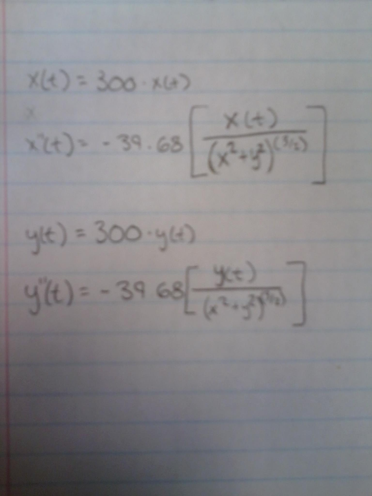 Solved We are trying to graph a set of 4 equations in maple | Chegg.com