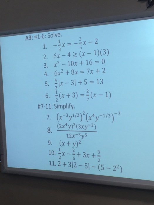 6 x 1 )  8 x 3 )= 86