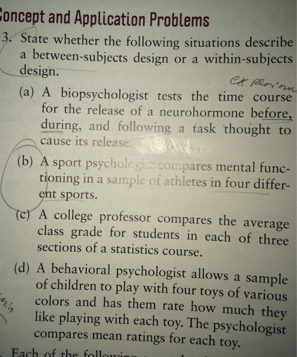 Solved State whether the following situations describe a | Chegg.com