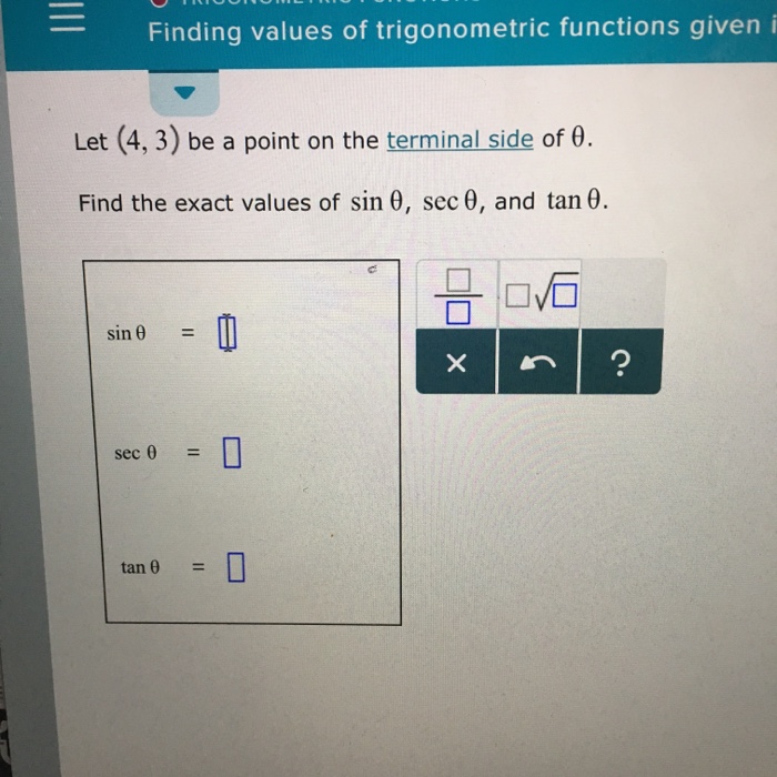 solved-let-4-3-be-a-point-on-the-terminal-side-of-theta-chegg