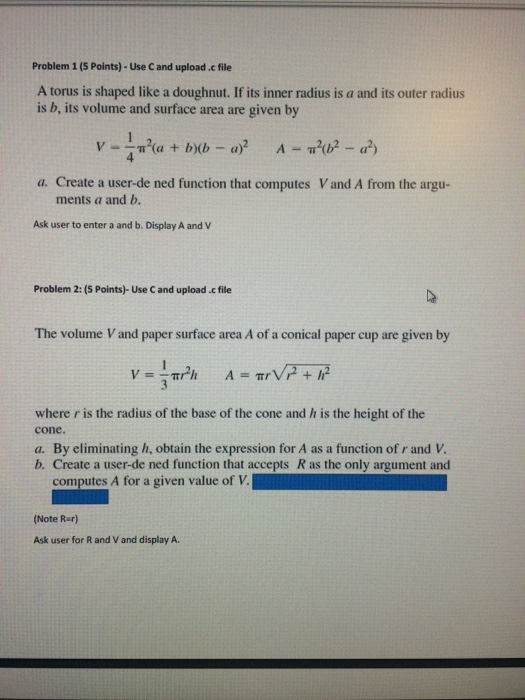 Solved A torus is shaped like a doughnut. If its inner | Chegg.com