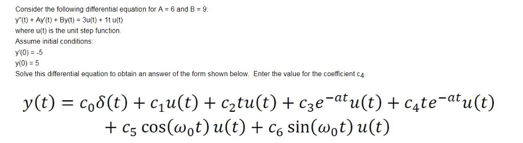 Solved Consider the following differential equation for A = | Chegg.com