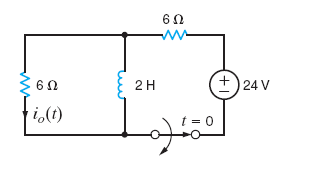 Solved Use the step-by-step method to find i0(80 ms) in the | Chegg.com