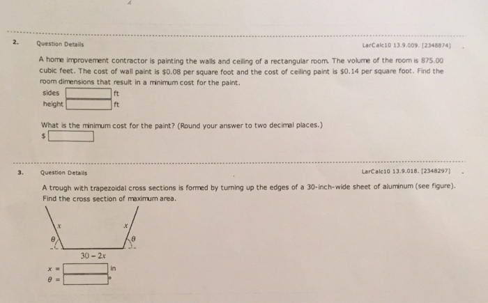 find the cost of painting the walls of a room
