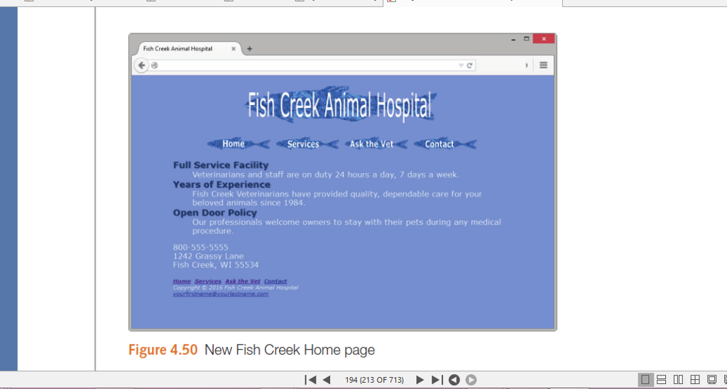 Solved Fish Creek Animal Hospital See Chapter 2 for an