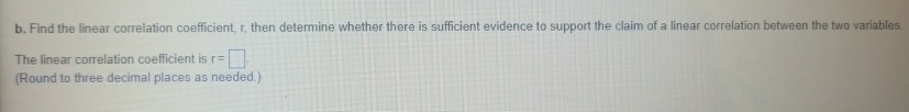 Solved Use the given data set to complete parts (a) through | Chegg.com