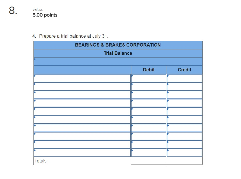 Solved Bearings & Brakes Corporation (B&B) Was Incorporated | Chegg.com