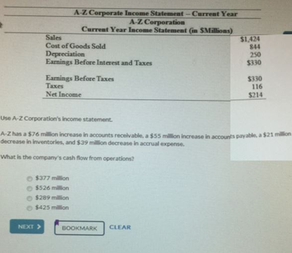 Solved AZ. Corporate Statement Current Year AZ