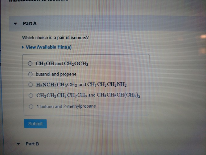 Solved C Chapter 21 Introduction to Isomers Constantsl | Chegg.com