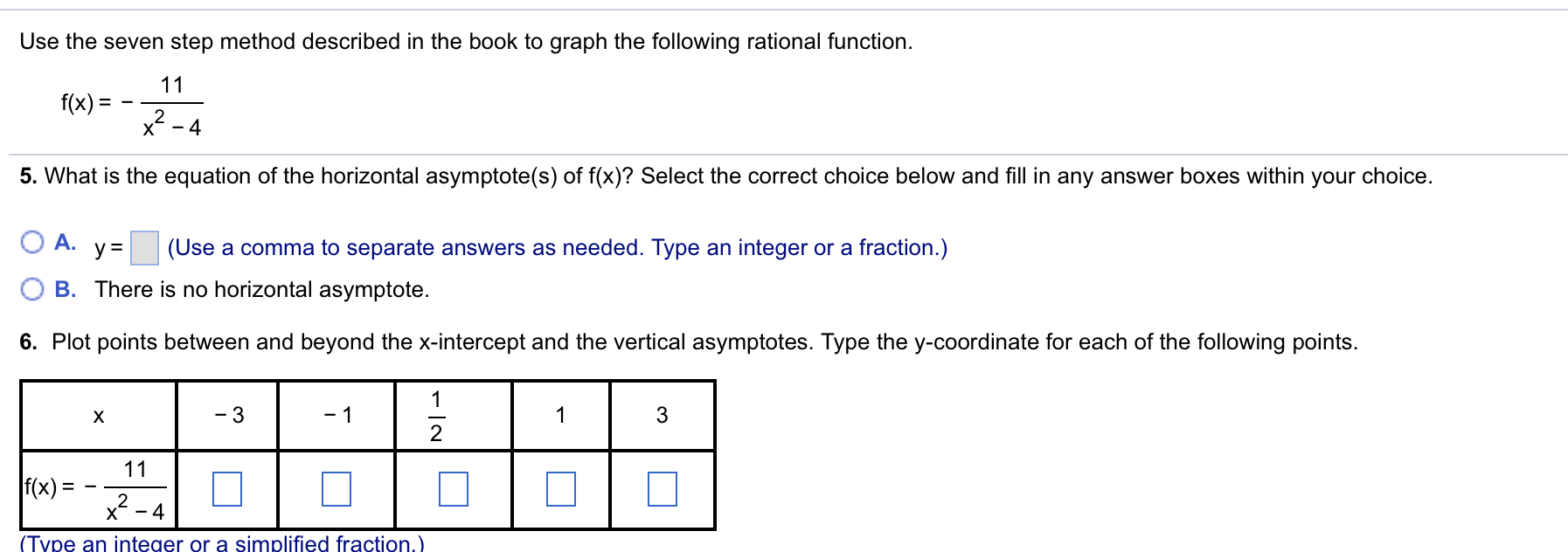 Solved Use The Seven Step Method Described In The Book To | Chegg.com