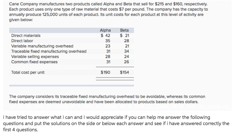 Solved Hi, I would really appreciate your help with the | Chegg.com