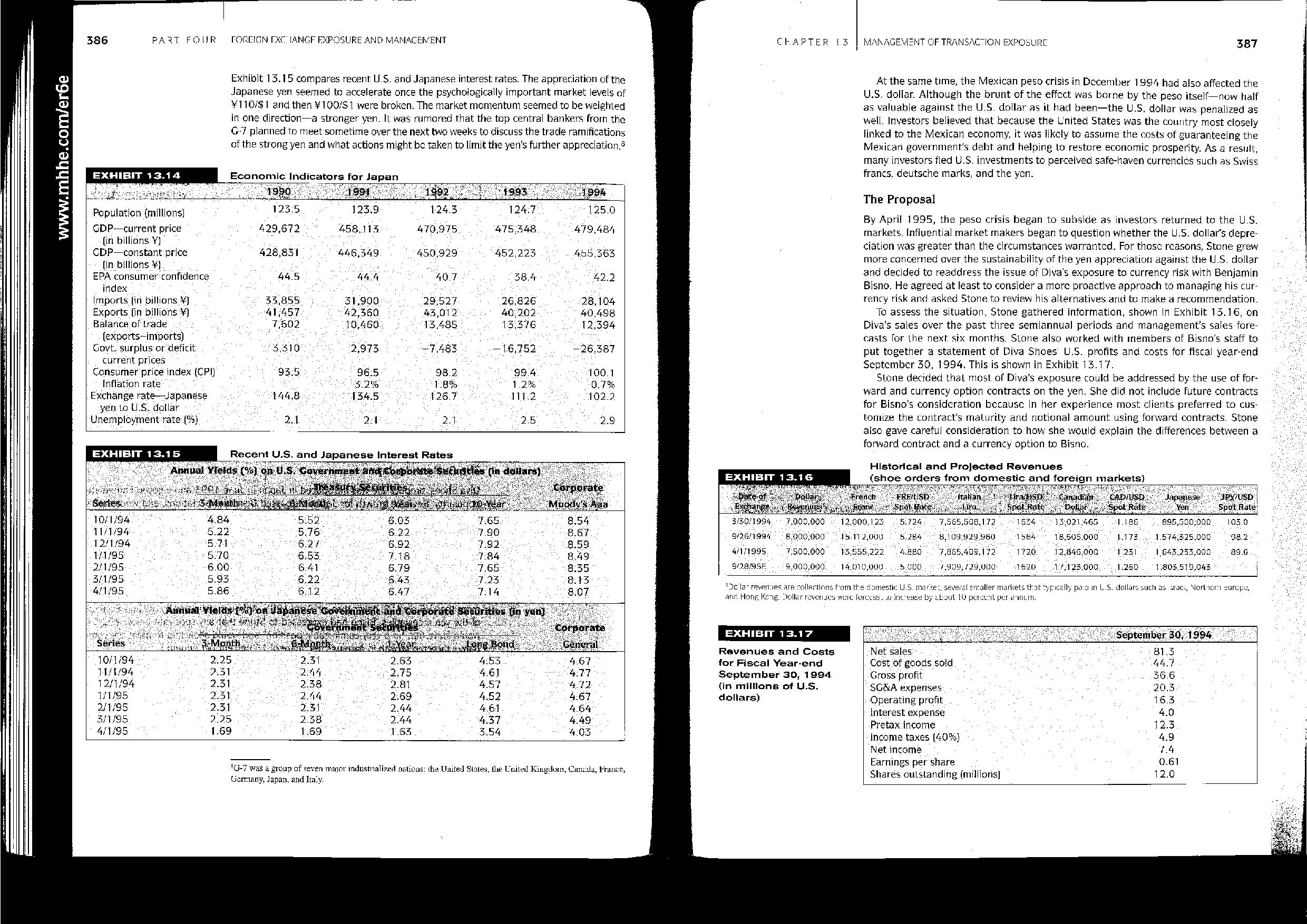Solved What Factors Affect A Firm s Exposure To Chegg