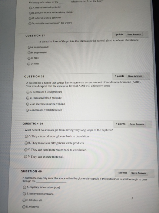 Solved 1 points Save Answer QUESTION 1 sages? whichofthe | Chegg.com