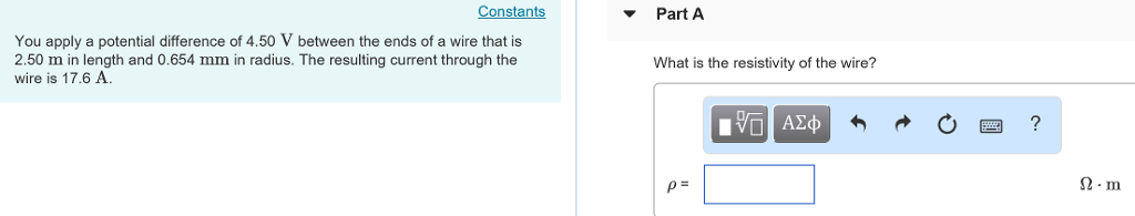 solved-constants-parta-you-apply-a-potential-difference-of-chegg