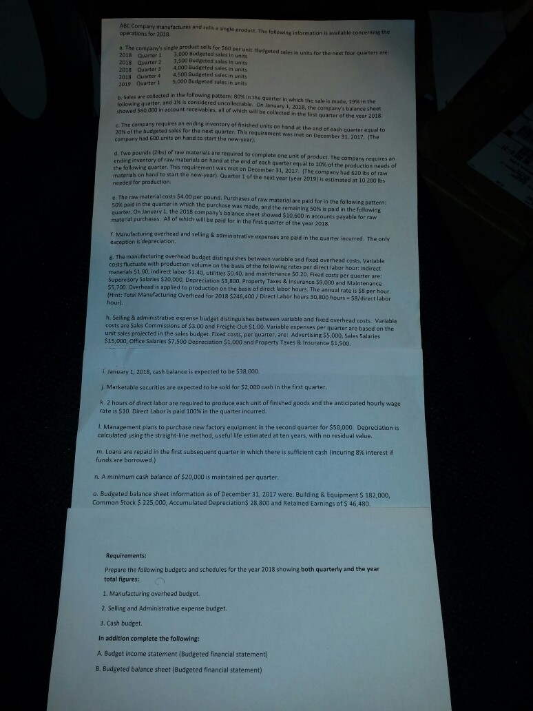 solved-abc-company-manufactures-and-sells-a-single-product-chegg