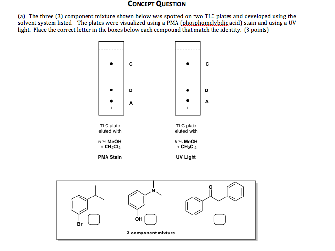 Solved Which of the 3 compounds are more polar? See attached