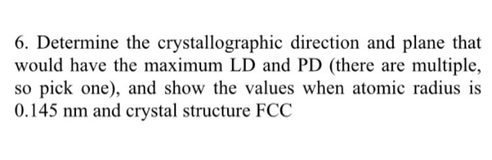 Solved Determine the crystallographic direction and plane | Chegg.com