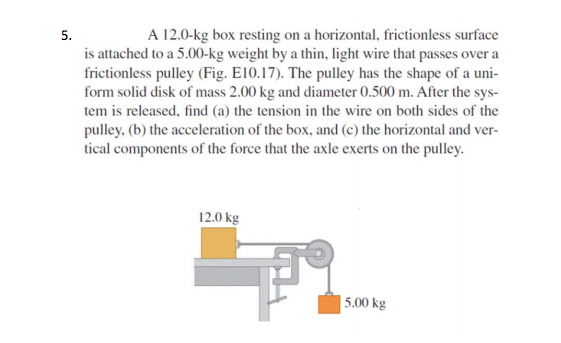 solved-5-a-12-0-kg-box-resting-on-a-horizontal-chegg