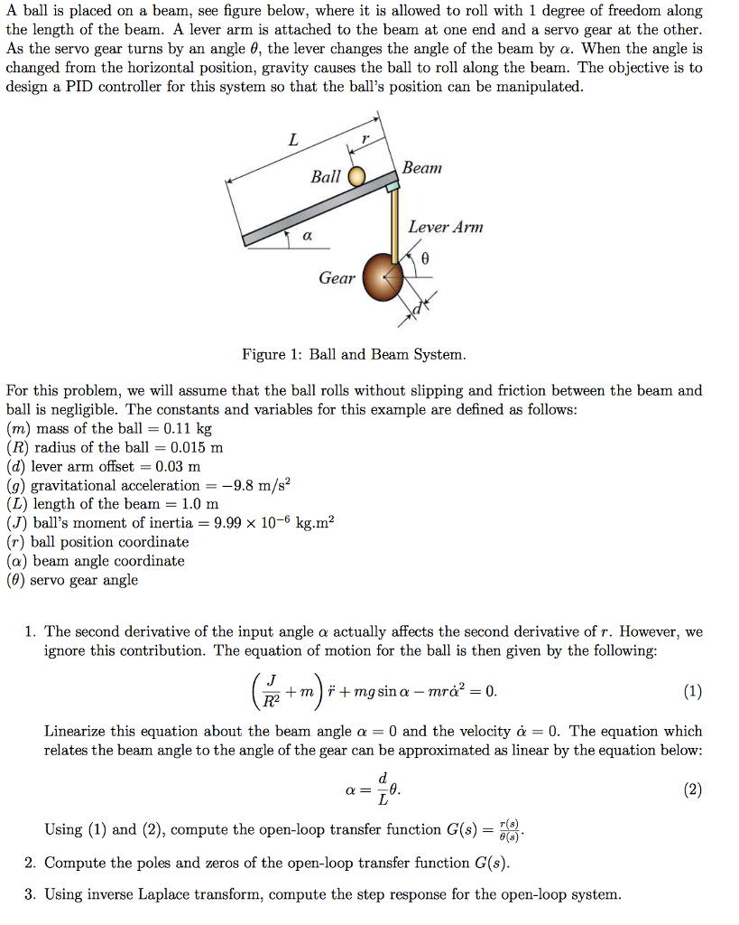 Solved Consider a unity control system with a PID controller | Chegg.com