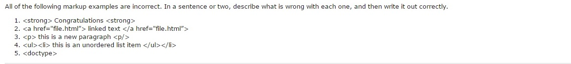 solved-all-of-the-following-markup-examples-are-incorrect-chegg