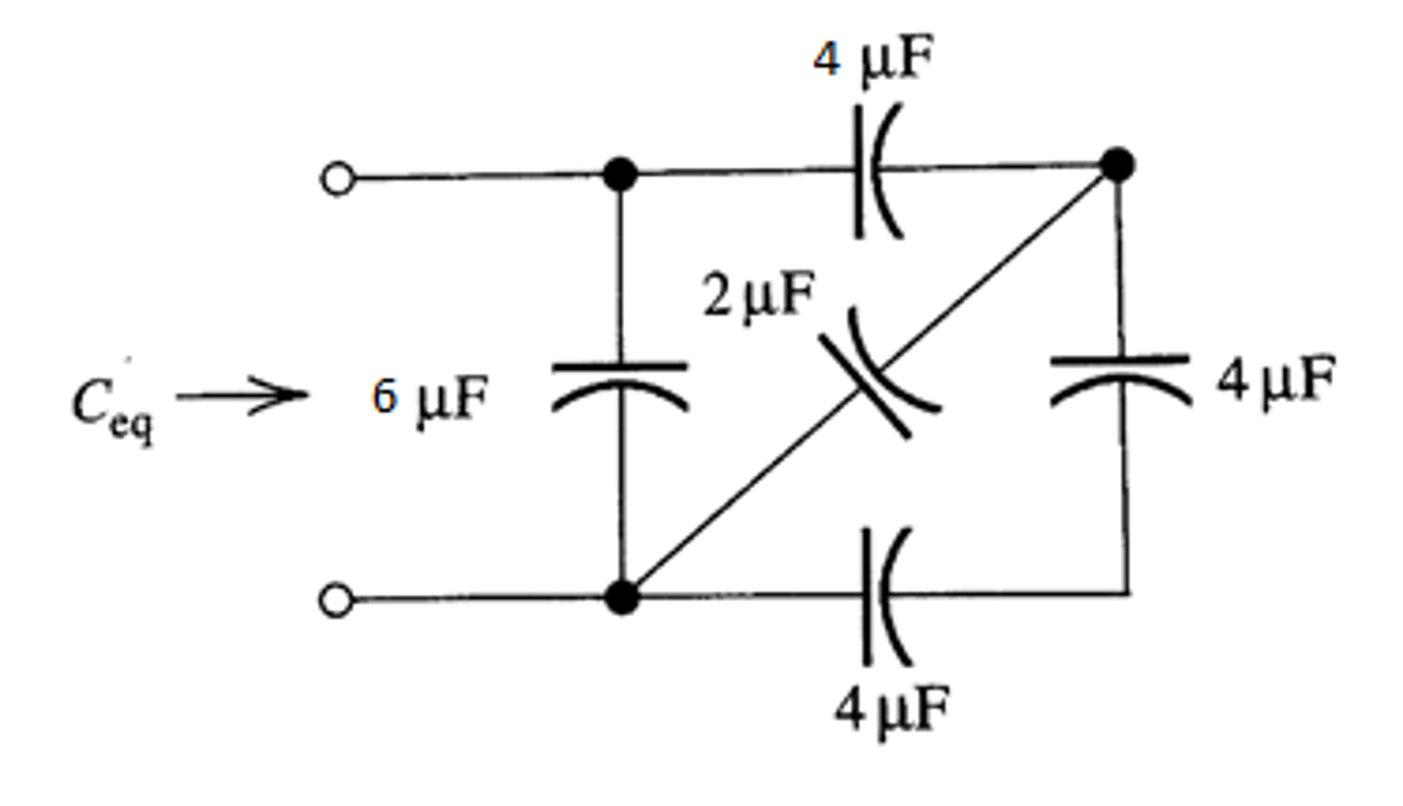Solved For The Schematic Below Find The Equivalent Chegg