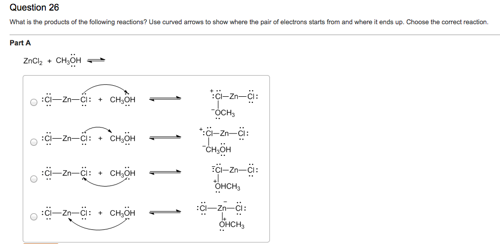 Solved What is the products of the following reactions? | Chegg.com