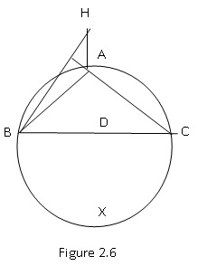 Solved Geometry. 2.A.4 In Figure 2.6 , altitude AD of | Chegg.com