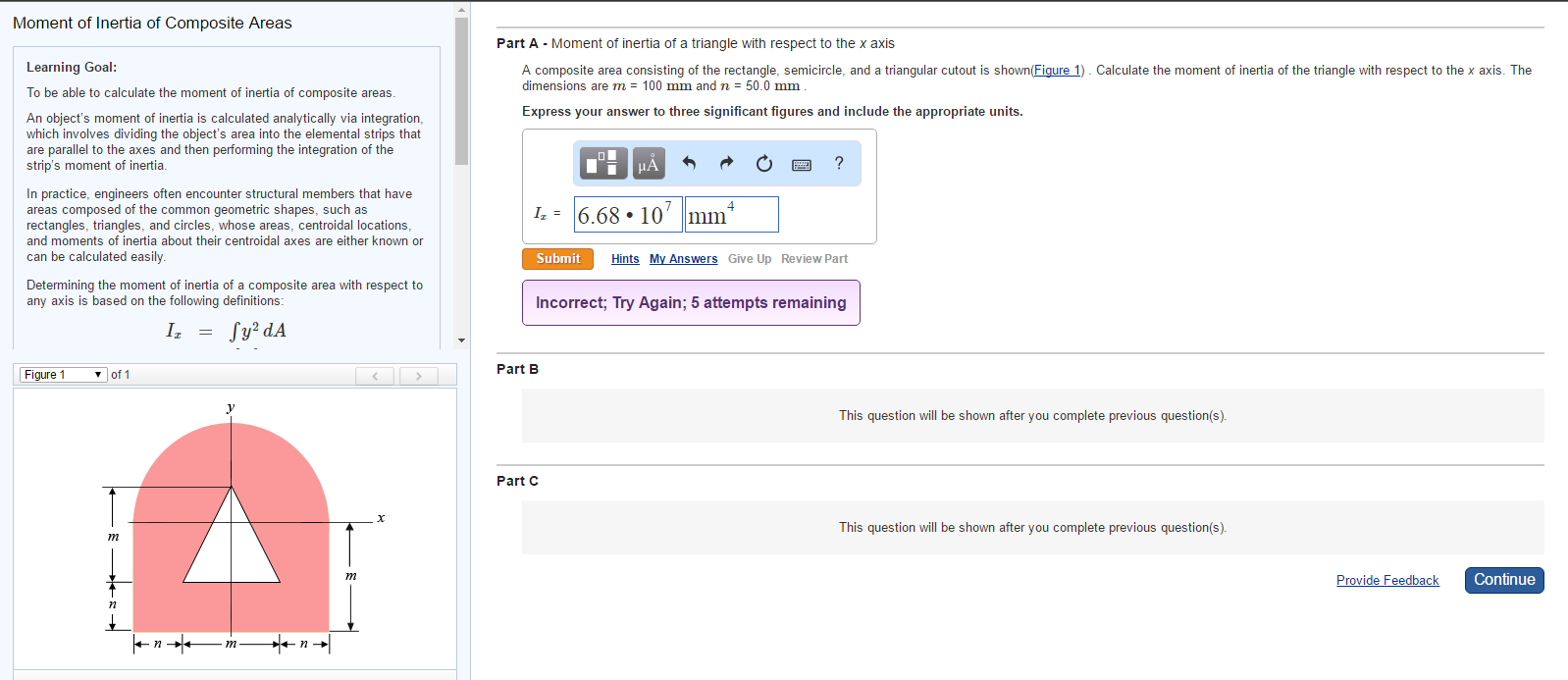 Solved Learning Goal: To Be Able To Calculate The Moment Of | Chegg.com