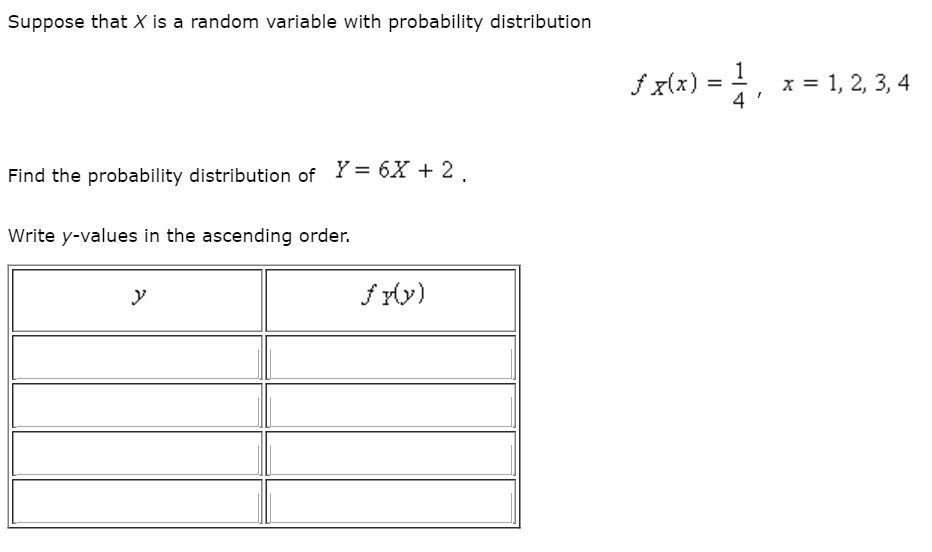 Solved Suppose that X is a random variable with probability | Chegg.com
