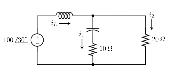 Solved The impedance of capacitor and inductors are unknown. | Chegg.com