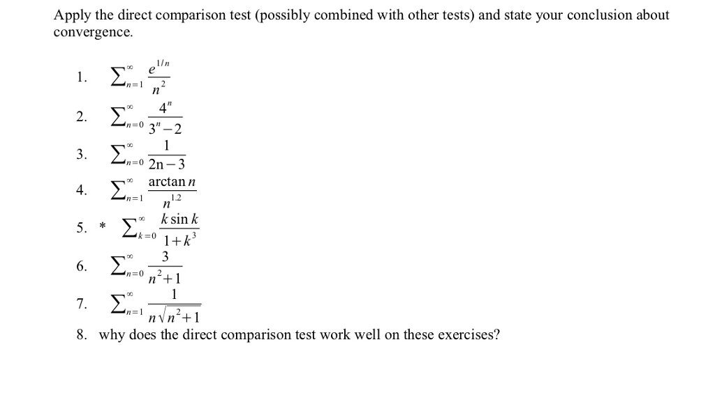 solved-use-the-direct-comparison-test-to-determine-the-chegg