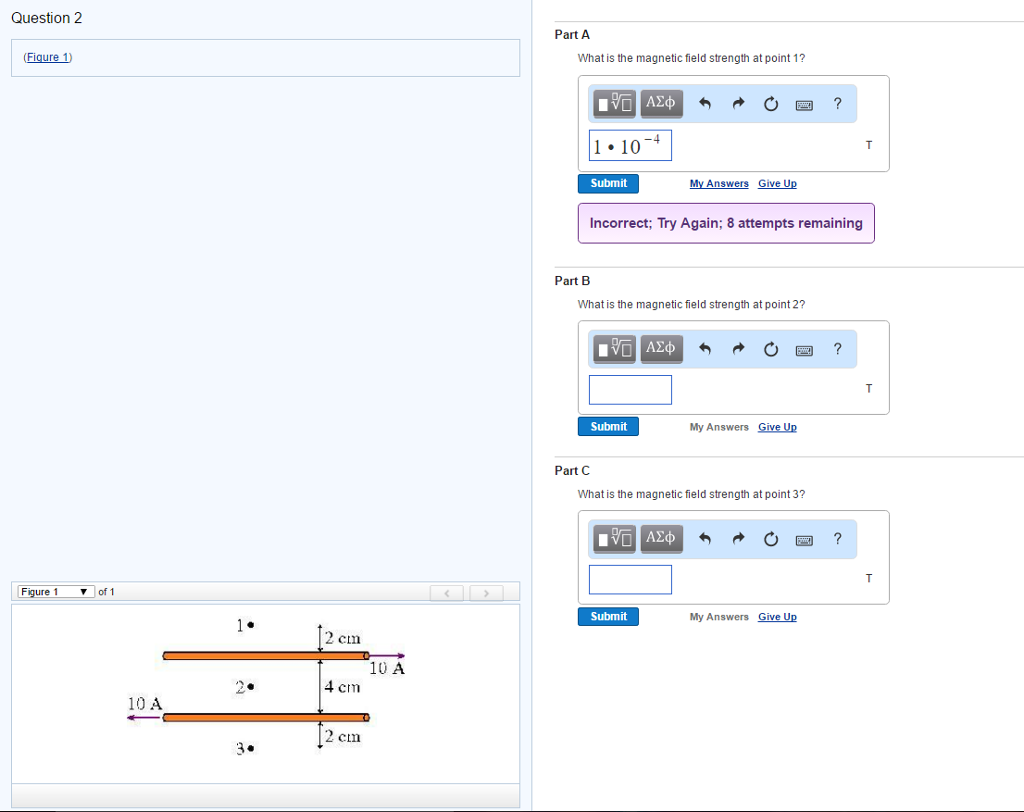 solved-what-is-the-magnetic-field-strength-at-point-1-what-chegg