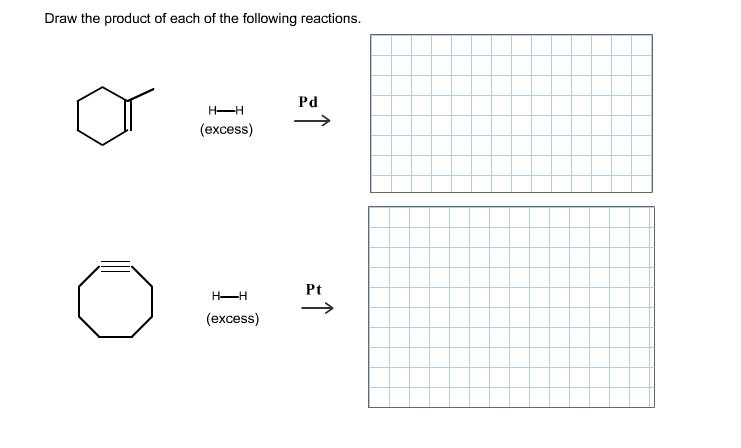 Solved Draw The Product Of Each Of The Following Reactions 3618