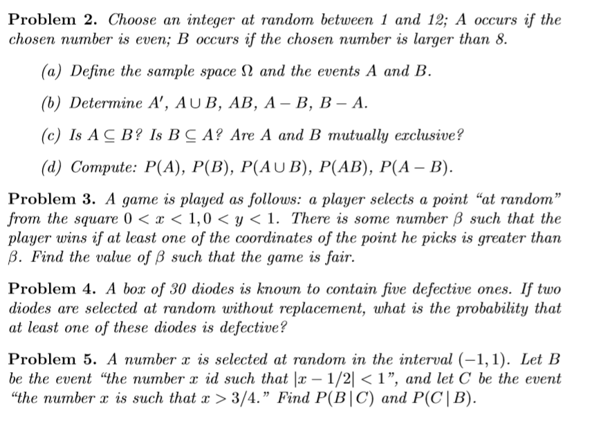 solved-problem-2-choose-an-integer-at-random-between-1-and-chegg