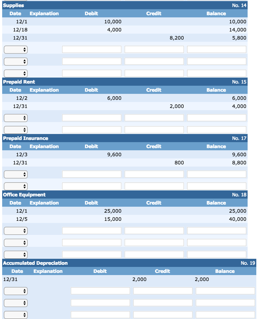 Solved PROGRESS CONSULTING Adjusted Trial Balance December | Chegg.com