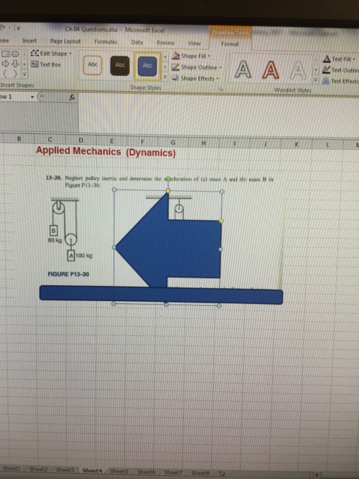 Solved Neglect Pulley Inertia And Determine The Acceleration | Chegg.com