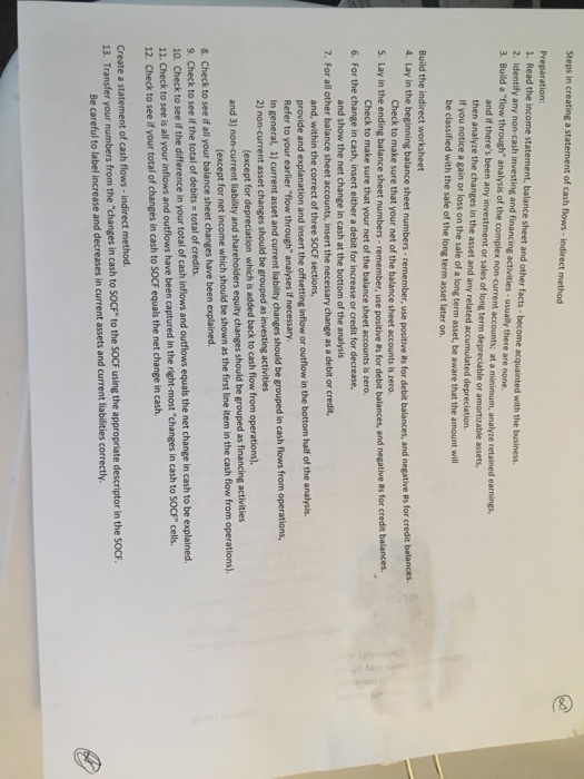 Solved Following These Guidelines May You Prepare An Chegg