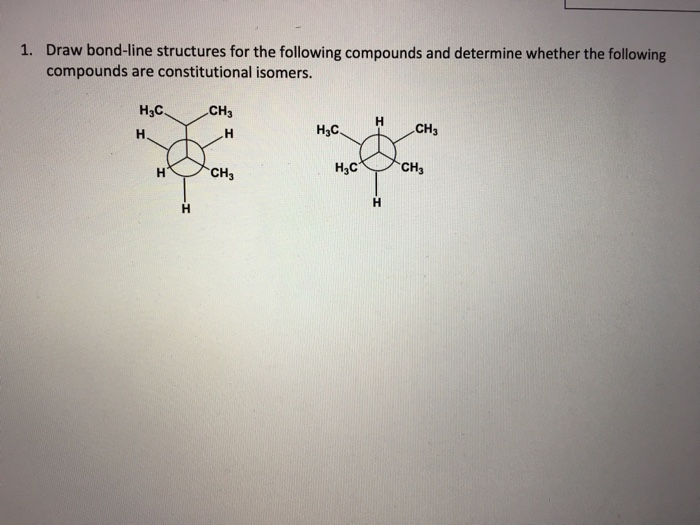 Solved Draw bondline structures for the following compounds