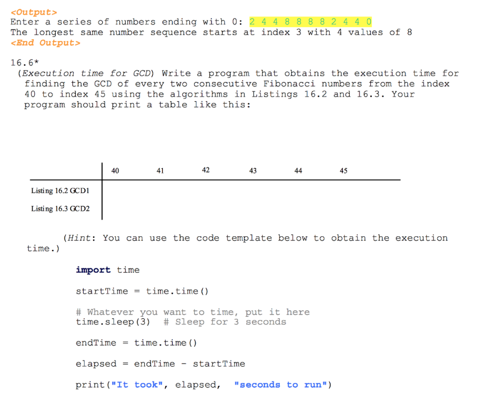 Solved Please Use Python 3.6 I Need The Answer For Question | Chegg.com