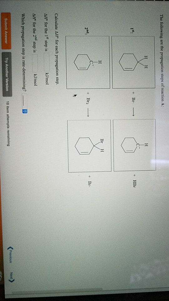 Solved Using The Table Of Bond Dissociation Enthalpies | Chegg.com