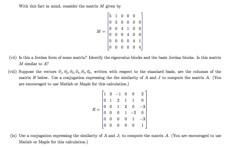 Solved 3. The matrix A represents the linear transformation | Chegg.com