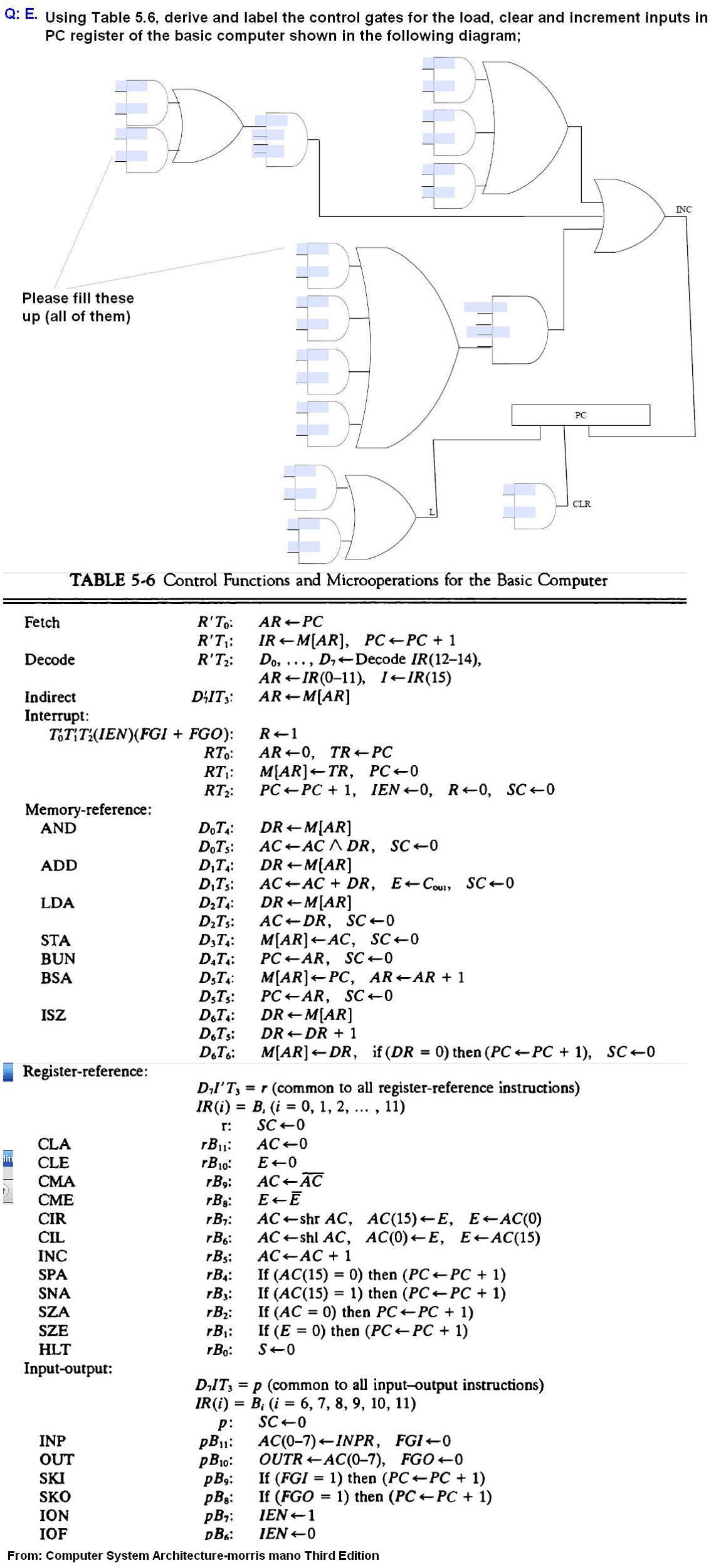 Solved Computer architecture system : E Please let me know | Chegg.com