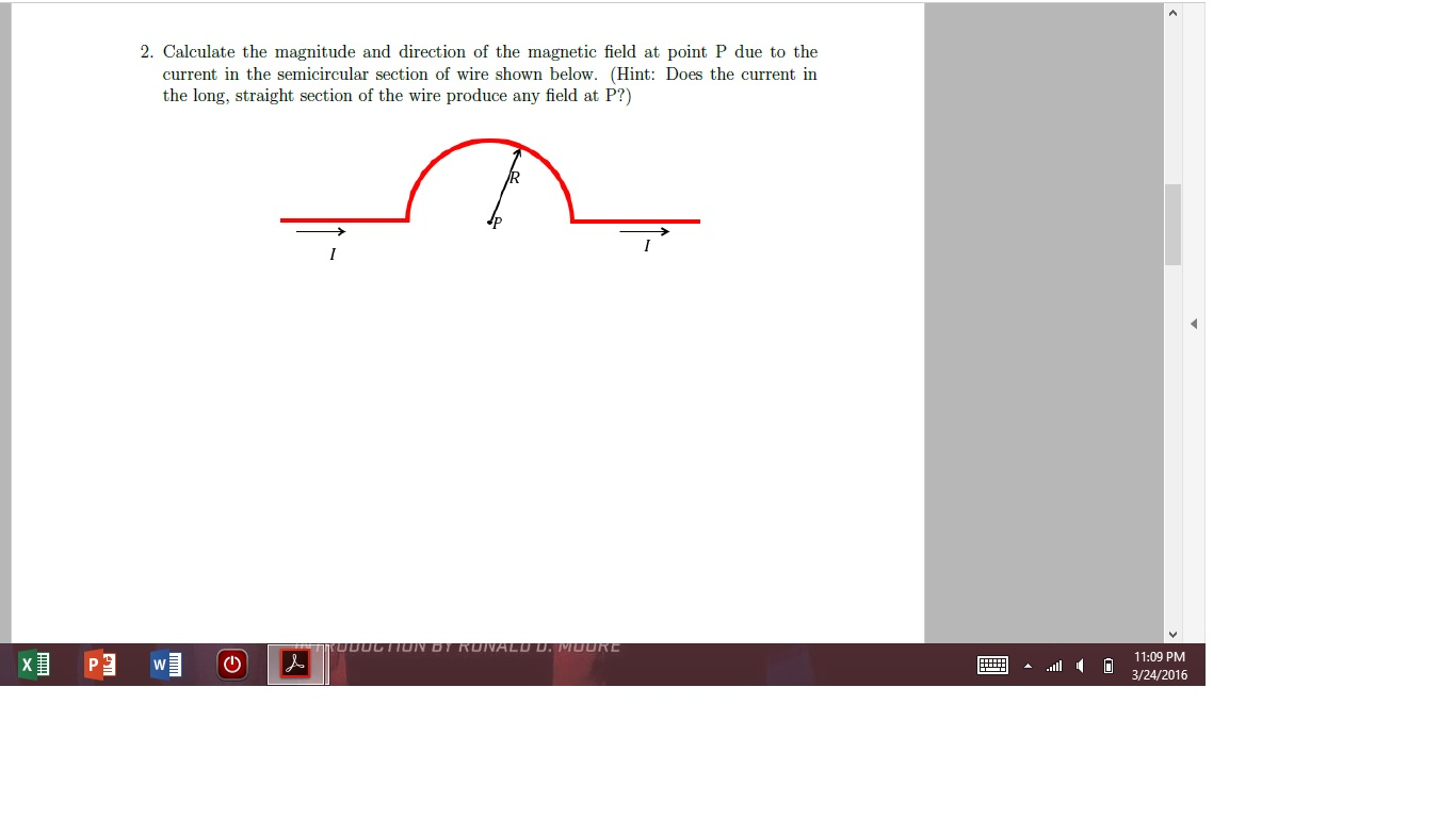 Solved Calculate the magnitude and direction of the magnetic | Chegg.com